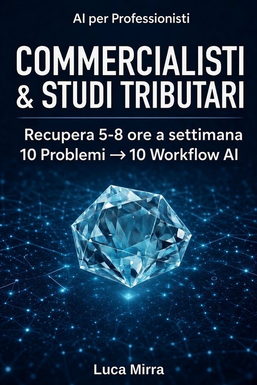 Copertina del manuale Commercialisti & Studi Tributari, volume 1 della serie AI per Professionisti